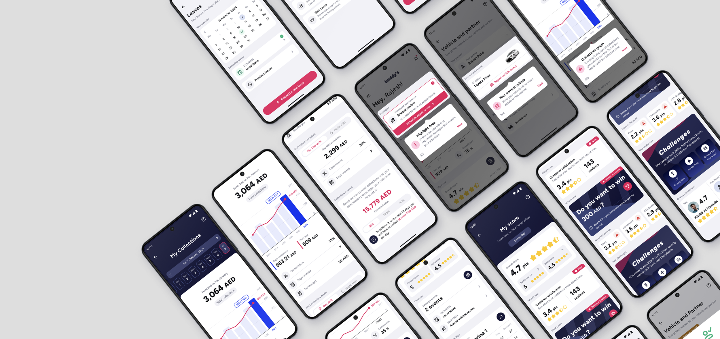 Buddy's App — final screens and delivery